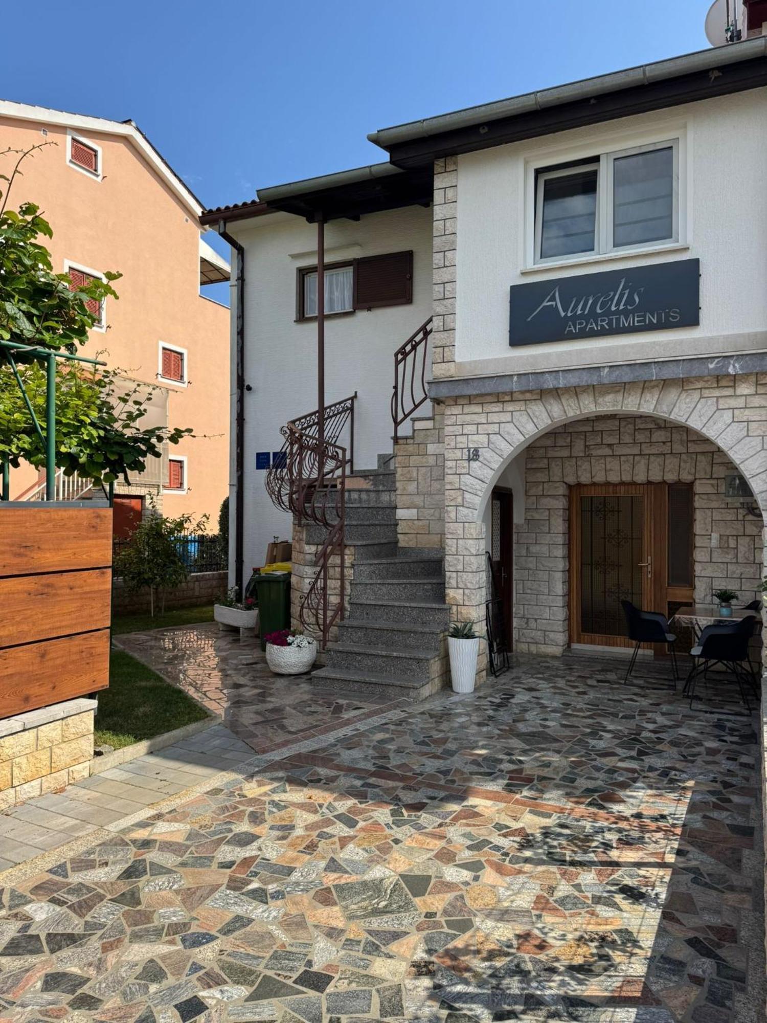 Aurelis Apartments Porec Esterno foto